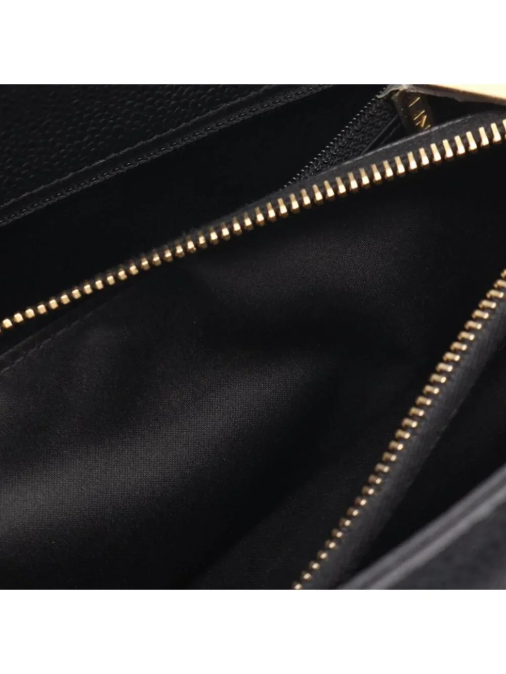 Chanel Tote Quilted Grand Shopping GST Black Caviar Leather Chain